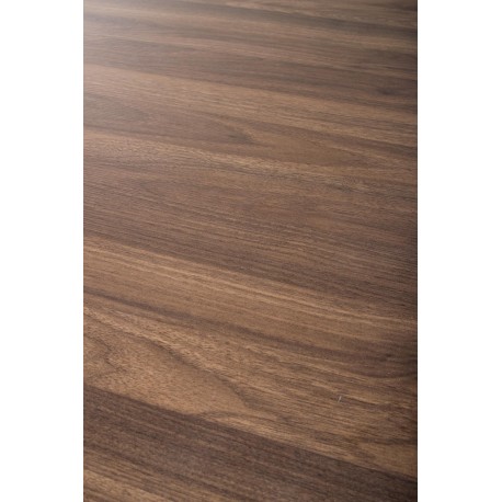 OLMO Rundt spisebord Ø90cm - Valnød/Sort