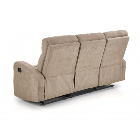 OSLO 3S sofa med recliner funktion - Beige