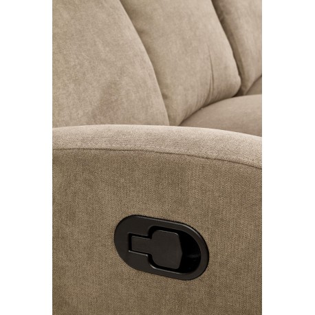 OSLO 3S sofa med recliner funktion - Beige