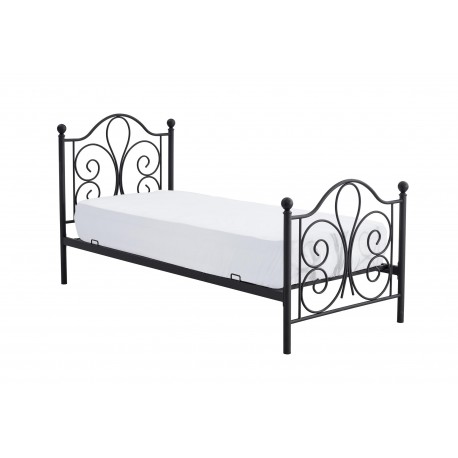 PANAMA 90x200cm metalseng - Sort