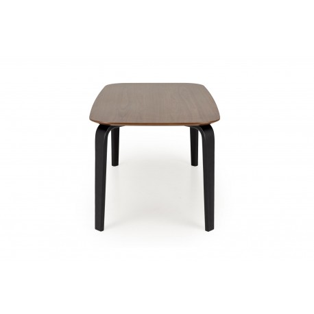 PEDRO bord Valnød / Sort