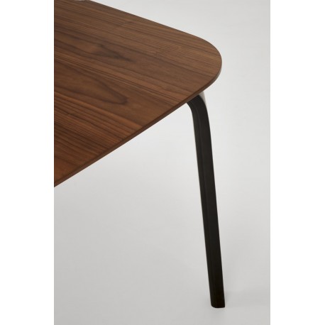 PEDRO bord Valnød / Sort