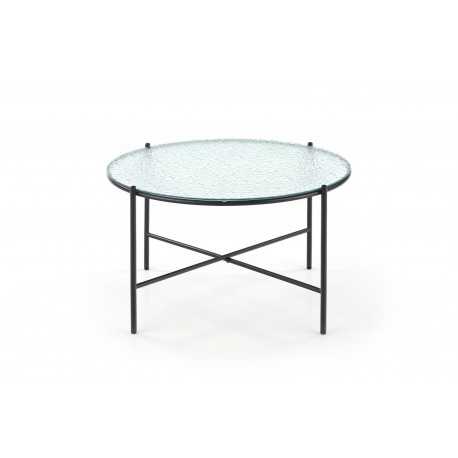 ROSALIA, sofabord, transparent - Sort
