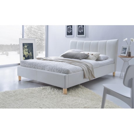 SANDY 160x200 seng - Hvid