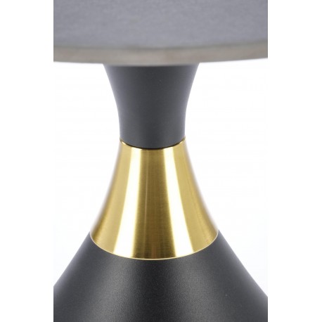 SCALITA sofabord, Sort marmor / Sort / guld