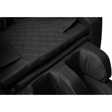 SOLARIA Massagestol med Varmefunktion - Sort / Guld