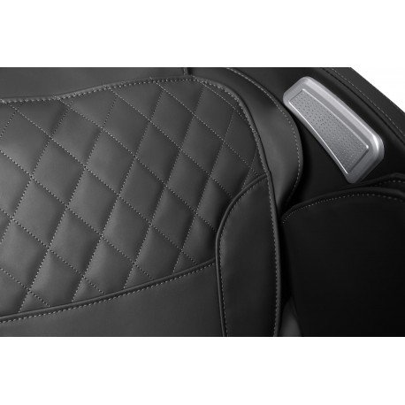 SOLARIA Massagestol med Varmefunktion - Sort / Guld