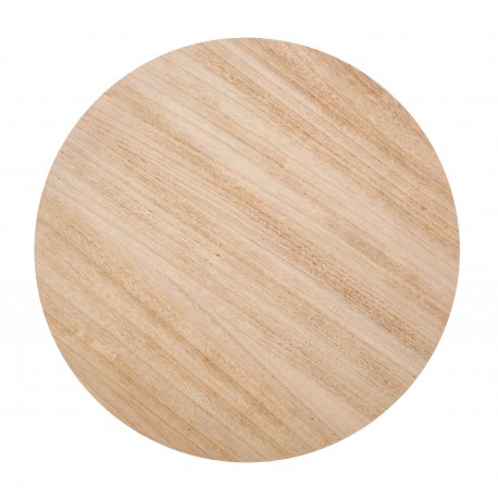 TRAFICA sofabord Ø41cm Natur - Sort