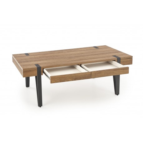 TULUZA sofabord 120x55cm med skuffer