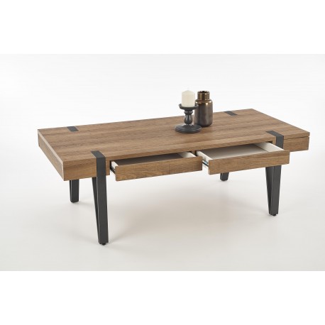 TULUZA sofabord 120x55cm med skuffer