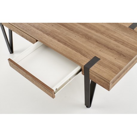 TULUZA sofabord 120x55cm med skuffer