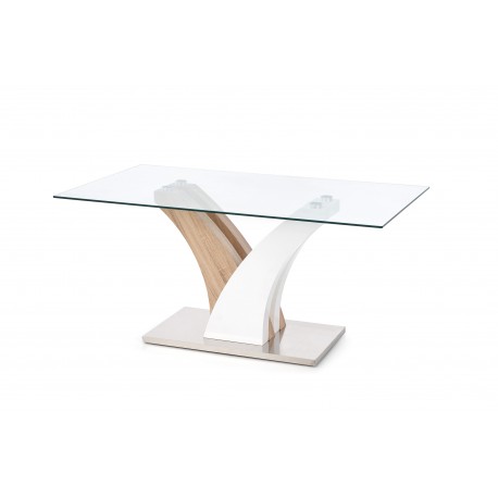 VILMER Glas Spisebord 160x90cm
