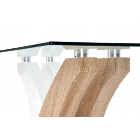 VILMER Glas Spisebord 160x90cm