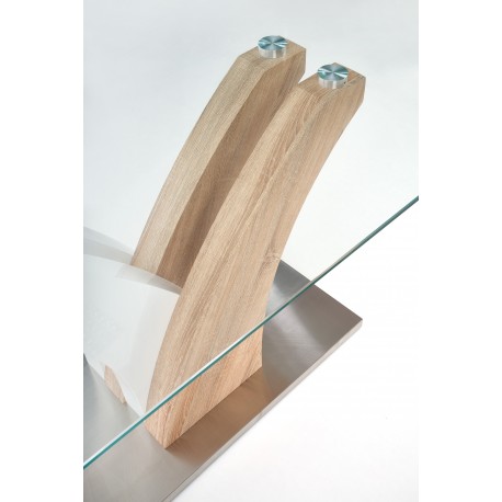 VILMER Glas Spisebord 160x90cm