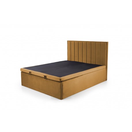 ASENTO 160x200 seng - sennepsfarvet
