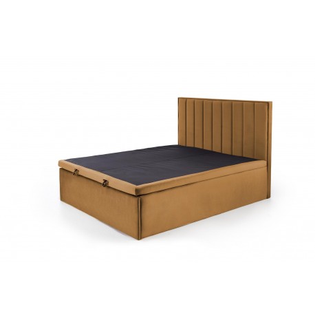 ASENTO 160x200 seng - sennepsfarvet