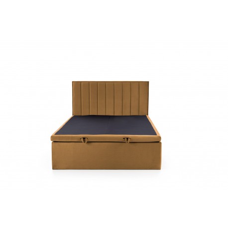 ASENTO 160x200 seng - sennepsfarvet