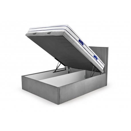 ASENTO 160x200cm seng - Grå