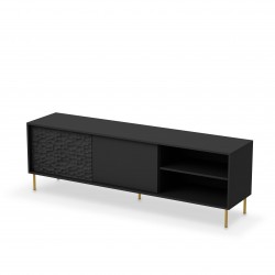 BULLET RTV-1 TV bord, Sort/guld