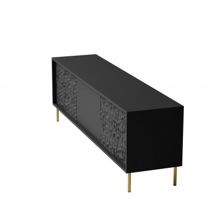 BULLET RTV-1 TV bord, Sort/guld