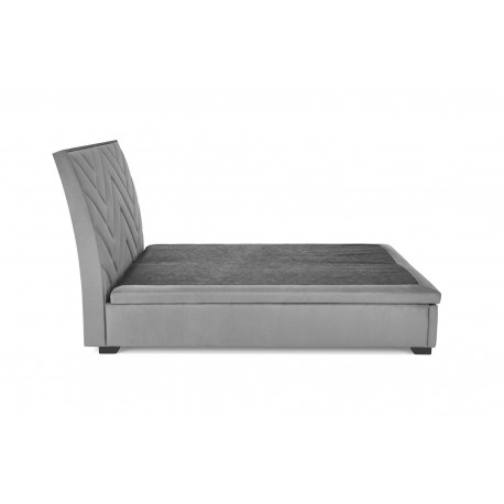 CONTINENTAL I -160x200cm seng med opbevaring - Grå - Monolith 85
