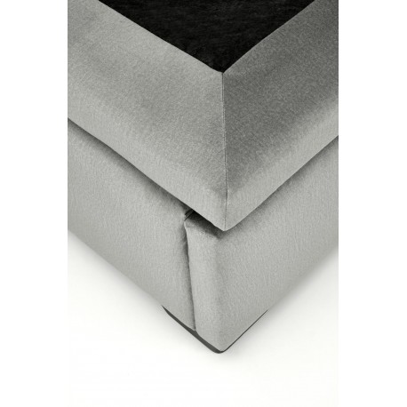 CONTINENTAL I -160x200cm seng med opbevaring - Grå - Monolith 85
