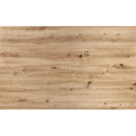 LAMELLO Spisebord med udtræk 130cm kan udvides til 180cm - håndværkseg / Sort