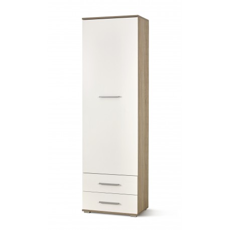 LIMA REG1, - Sonoma eg. / Hvid