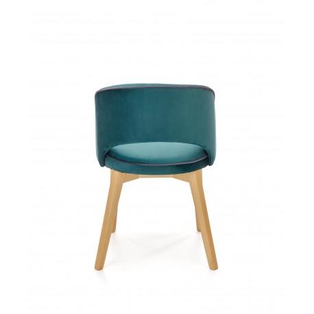 MARINO Spisebordsstol, - velour - MONOLITH 37 (Mørkegrøn)