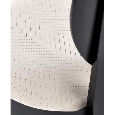 VELO Spisebordsstol, - Sort/Beige