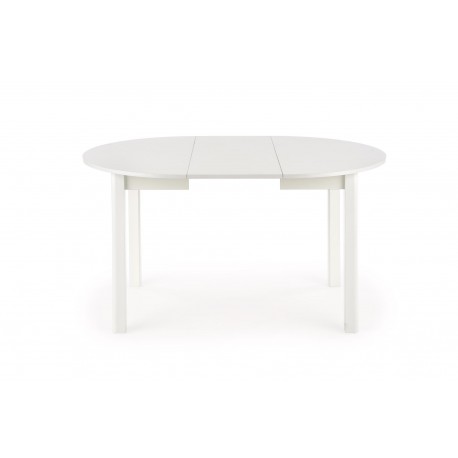RINGO Ovalt Spisebord med udtræk 102cm udvides til 142cm - Hvid