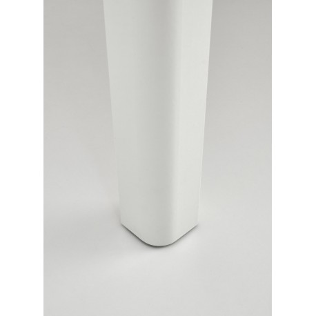 RINGO Ovalt spisebord med udtræk 102cm udvides til 142cm - Håndværks eg / Hvid