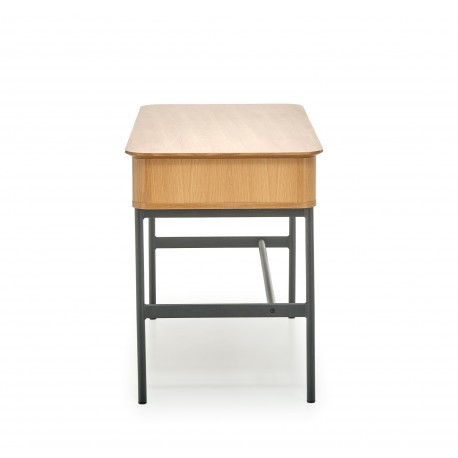 SMART B-1 skrivebord - Naturlig eg - Sort
