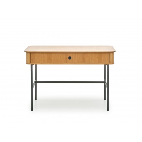 SMART B-1 skrivebord - Naturlig eg - Sort
