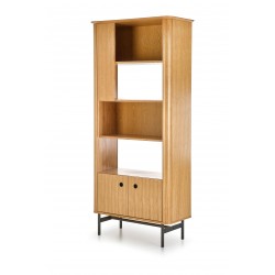 SMART REG-1 reol - Naturlig eg/Sort