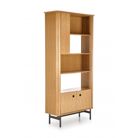 SMART REG-1 reol - Naturlig eg/Sort
