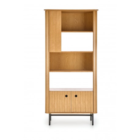 SMART REG-1 reol - Naturlig eg/Sort