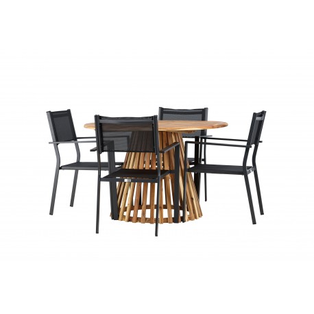 Lumpur Rund Loungesæt - Havemøbelsæt