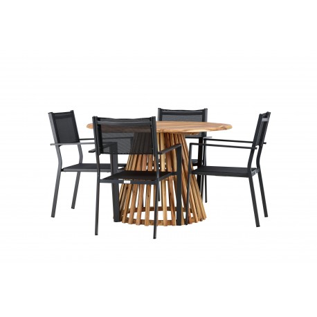 Lumpur Rund Loungesæt - Havemøbelsæt