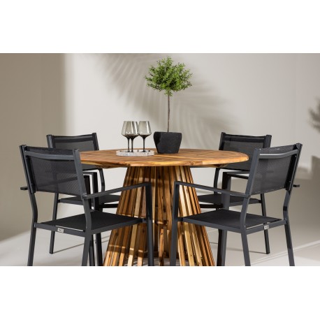 Lumpur Rund Loungesæt - Havemøbelsæt