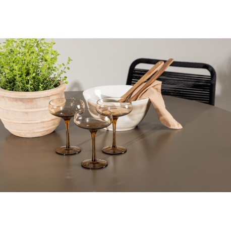 Santa Fe Rund Loungesæt - Havemøbelsæt