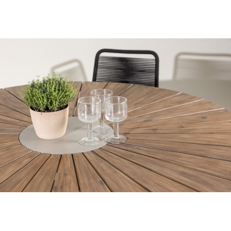 Rosario Rund Loungesæt - Havemøbelsæt