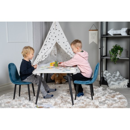 Spisebordssæt Polar med Spisebordsstole Polar