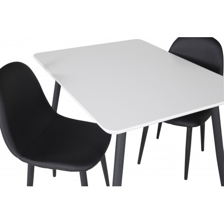 Spisebordssæt Polar med Spisebordsstole Polar