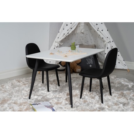 Spisebordssæt Polar med Spisebordsstole Polar