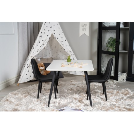 Spisebordssæt Polar med Spisebordsstole Polar