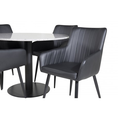 Spisebordssæt Razzia med stole Comfort
