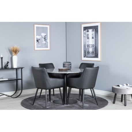 Spisebordssæt Razzia med stole Comfort