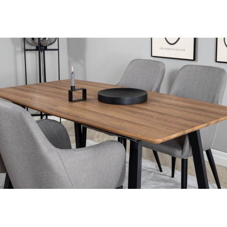 Spisebordssæt Inca med 4 x Comfort Spisebordsstole
