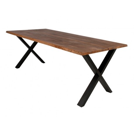 Westwood plankebord 180x95x3 - Røgolieret egetræ/Sort
